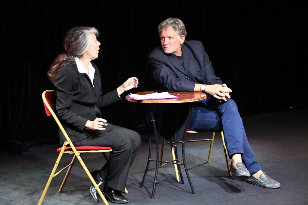Pascal et Delphine, sur scène