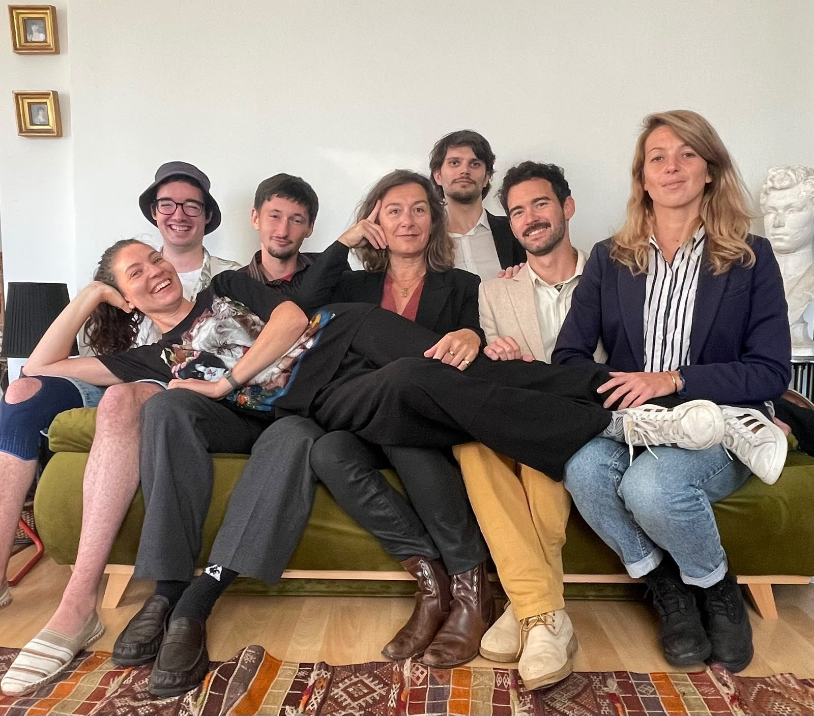 La troupe de Bordeaux