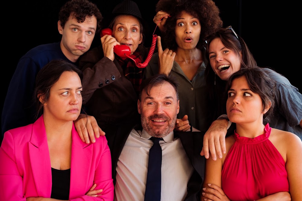 La troupe Esprit d'équipe, à Paris